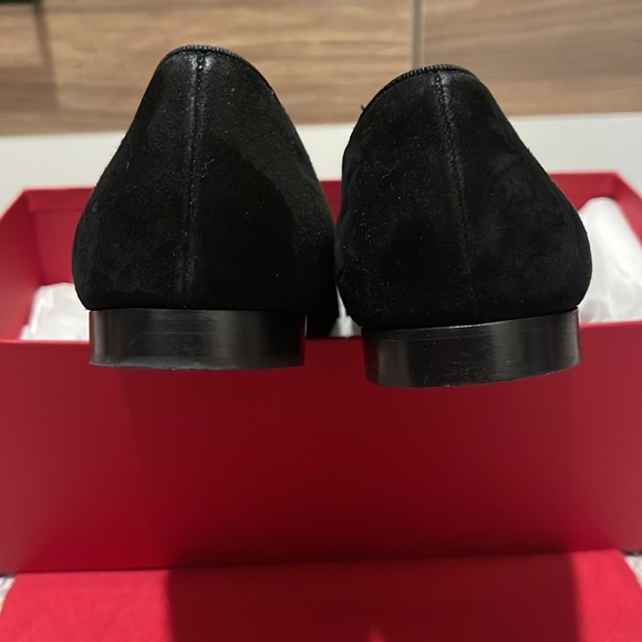 Valentino Black Suede Slipper - Picture 6 of 12
